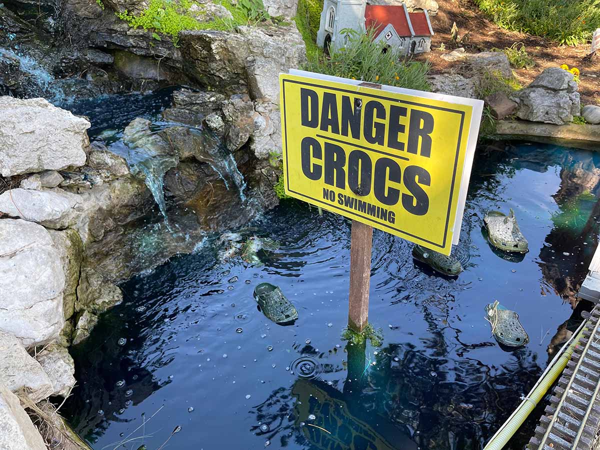 Danger, Crocs!